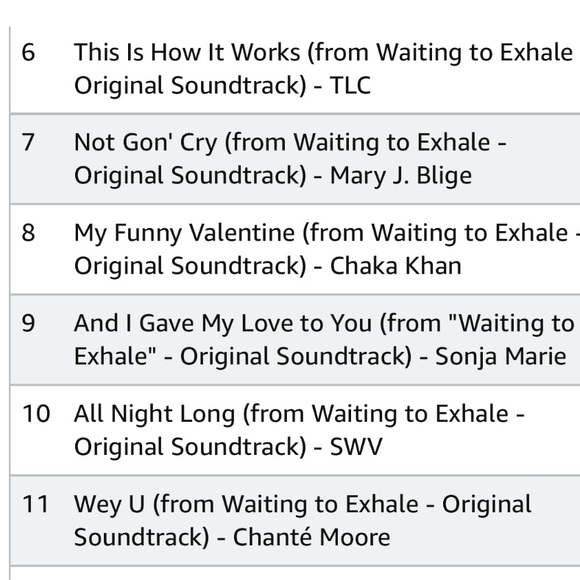 EUC ~ Empty CD Case ‼️WaIting To Exhale, Original Soundtrack Album CD Case‼️ - Picture 6 of 7